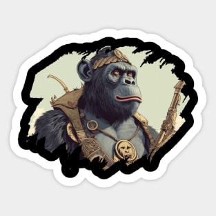 KINGDOM OF THE PLANET OF THE APES Sticker